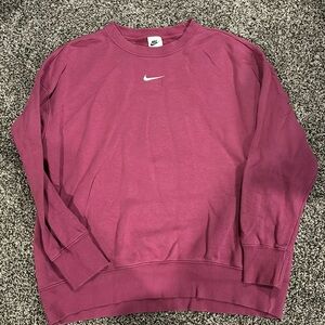 Nike purple crewneck sweatshirt